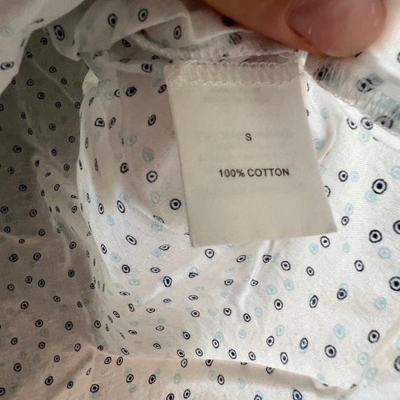 NYDJ Cotton Button Up Blouse - Picture 4 of 4